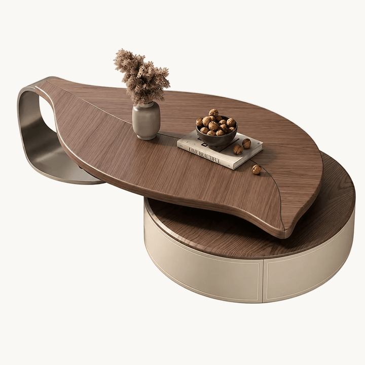 AURORA – Table Basse Design Pivotante - AMIRELLI