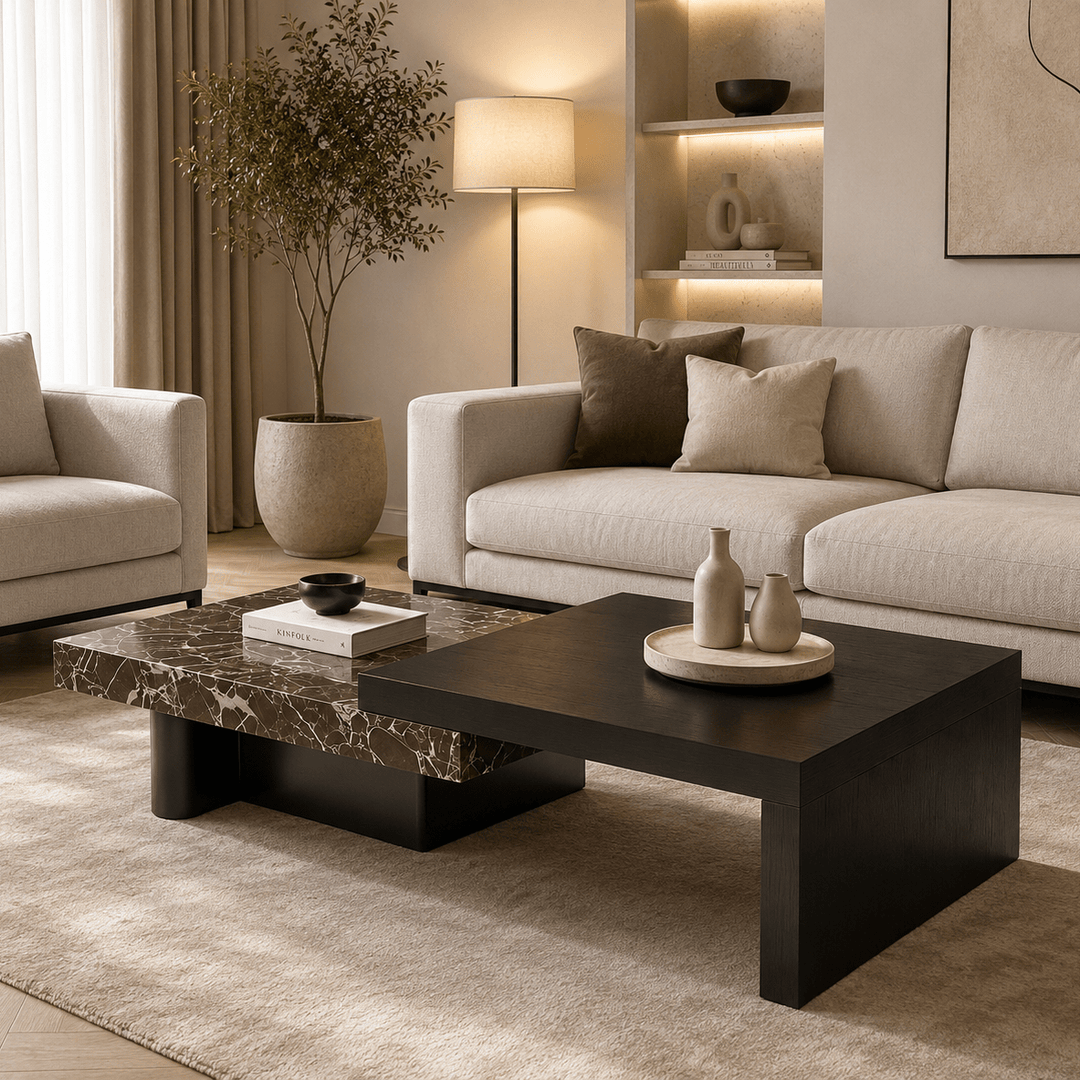 OSAKA – Table basse design modulable - AMIRELLI