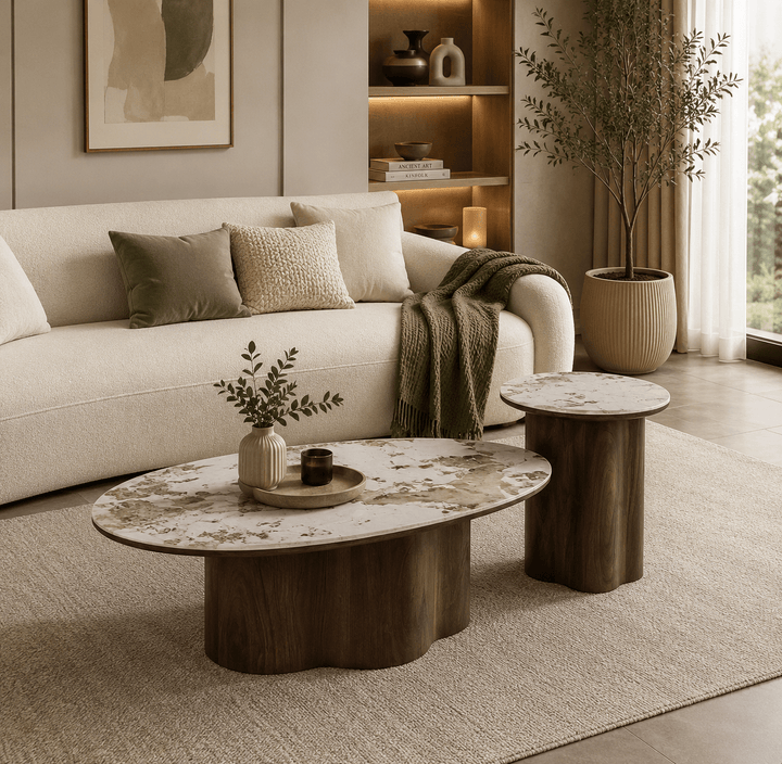 SIENA – Tables Basses Gigognes Design - AMIRELLI
