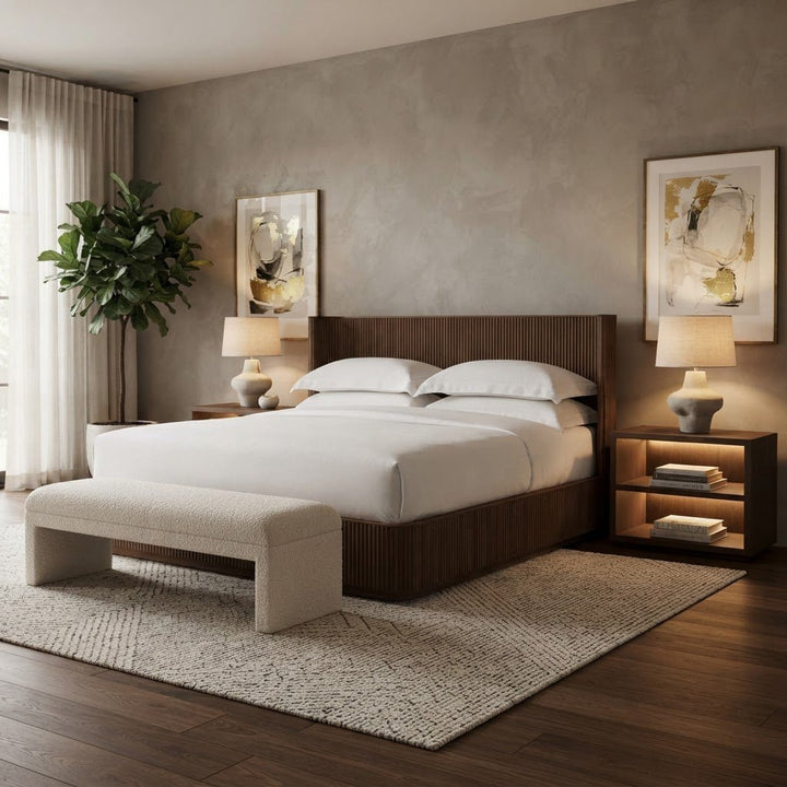 SUVA — L’élégance texturée qui sublime votre chambre - AMIRELLI
