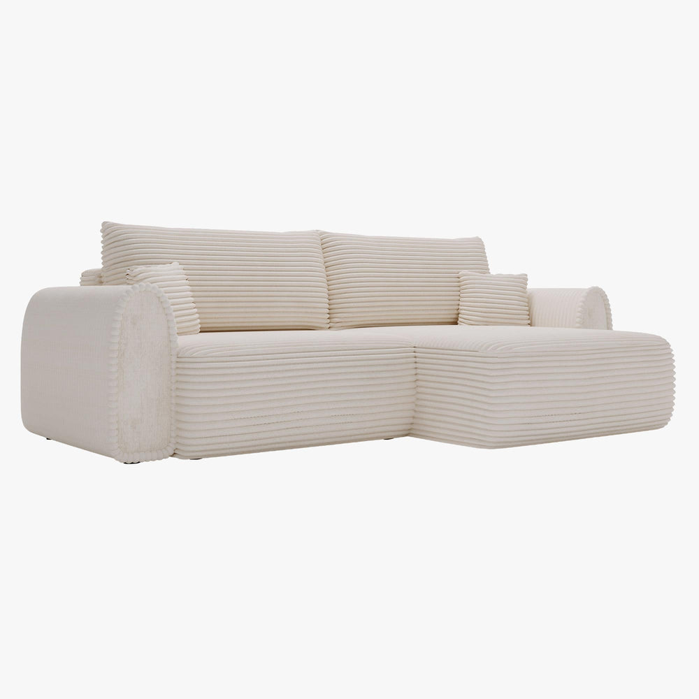VERONA – Canapé d'Angle Convertible Réversible avec Coffre - AMIRELLI